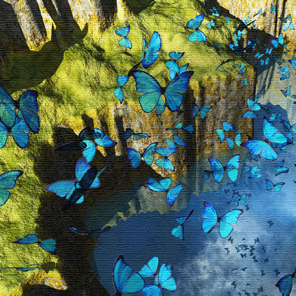 毛利孝夫のファブリックパネル XLサイズ（100cm×100cm） ウォールアート 壁掛け おしゃれ 北欧 モダン 新築祝い 開店祝い 結婚祝い お洒落 玄関 寝室 リビング 応接室