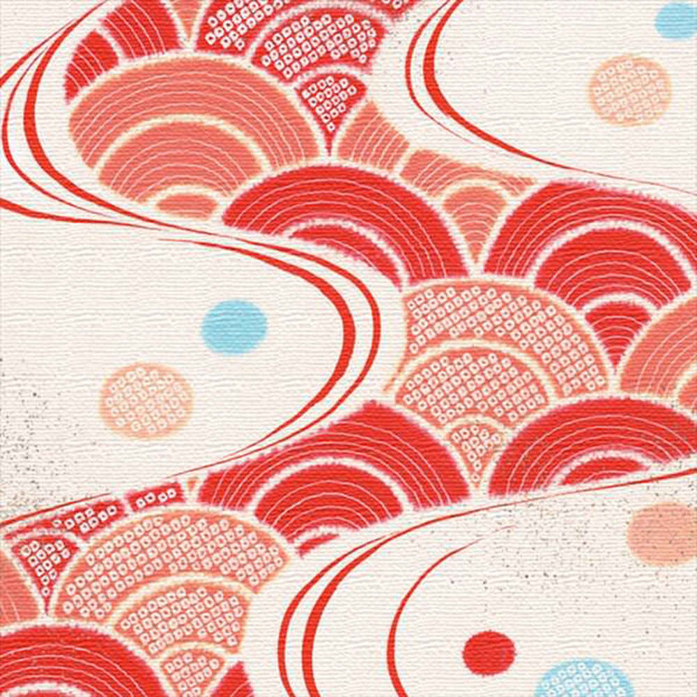 ジャパンモダンのファブリックパネル XLサイズ（100cm×100cm） ウォールアート 壁掛け おしゃれ 北欧 モダン 新築祝い 開店祝い 結婚祝い お洒落 玄関 寝室 リビング 応接室