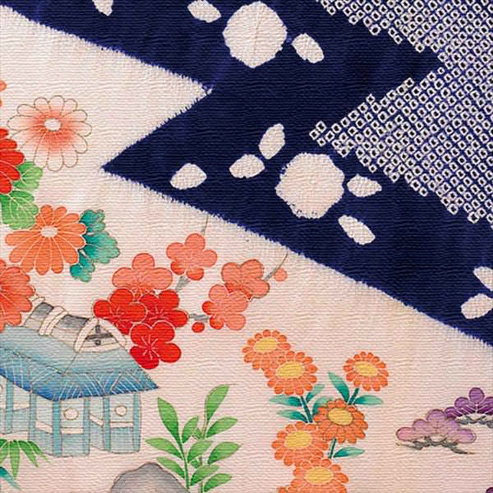 伝統和柄の壁掛けインテリア XLサイズ（100cm×100cm） ウォールアート 壁掛け おしゃれ 北欧 モダン 新築祝い 開店祝い 結婚祝い お洒落 玄関 寝室 リビング 応接室