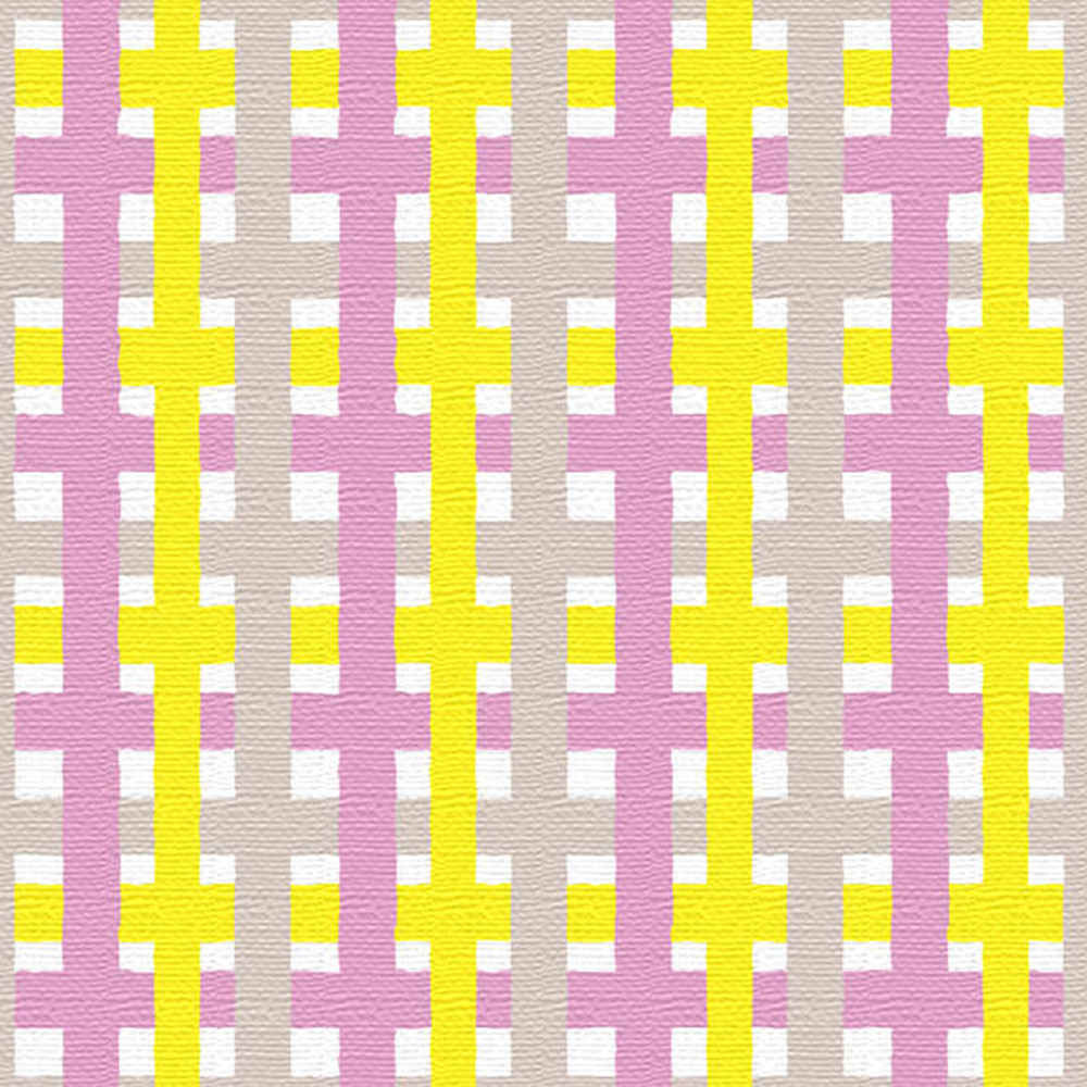 子供部屋におすすめ/チェックのファブリックパネル XLサイズ（100cm×100cm） ウォールアート 壁掛け おしゃれ 北欧 モダン 新築祝い 開店祝い 結婚祝い お洒落 玄関 寝室 リビング 応接室