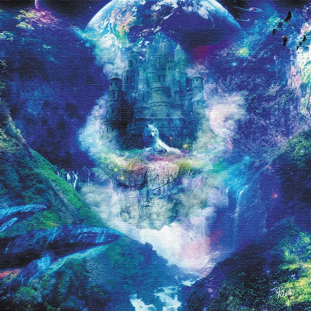 【アートデリ】Galaxy Graphicsのアートパネル インテリア 雑貨 アート グラフィックアート XLサイズ（100cm×100cm） ウォールアート 壁掛け おしゃれ 北欧 モダン 新築祝い 開店祝い 結婚祝い お洒落 玄関 寝室 リビング 応接室