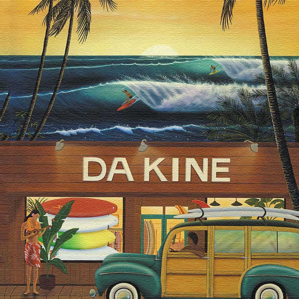 【アートデリ】HILO KUMEのアートパネル インテリア 雑貨 アート ハワイ アロハ XLサイズ（100cm×100cm） ウォールアート 壁掛け おしゃれ 北欧 モダン 新築祝い 開店祝い 結婚祝い お洒落 玄関 寝室 リビング 応接室