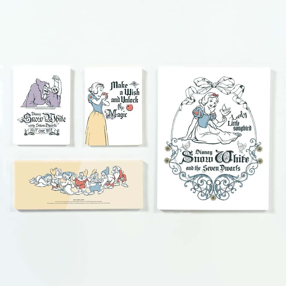 ディズニーのファブリックパネルセット 白雪姫 ディズニー 4枚セット 16 22cm 2枚 37 14 32 41cm 各1枚 ウォールアート 壁掛け おしゃれ 北欧 モダン 新築祝い 開店祝い 結婚祝い お洒落 玄関 寝室 リビング 応接室 Sale 101 Off