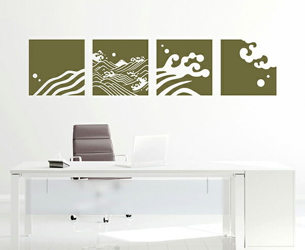 驚きの安さ 楽天市場 転写タイプ 大判 高級 ウォールステッカー 荒波に富士 うぐいす色 和風 富士 おしゃれ 日本製 壁傷 汚れ隠し インテリア キッチン リビング 子供部屋 トイレ 壁紙 壁シール かわいい 北欧 ナイススタイル 保存版 Lexusoman Com