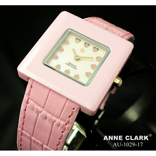 驚きの値段 Anne Clark セラミック レディースウォッチ Au1029 17 アンクラーク 腕時計 かわいい 革ベルト プレゼント 誕生日 ギフト 贈り物 送料無料 Reayaholding Com