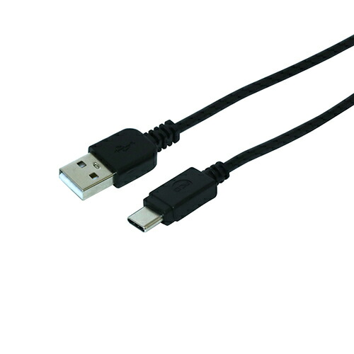 5本セット ミヨシUSB Type-Cケーブル 異常センサー搭載 1m 黒 SCC-SF10 BKX5