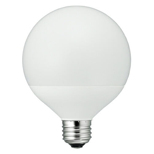 5個セット YAZAWA G95ボール形LED 60W相当 E26 N色 LED照明 LEDライト リビング、寝室などお好みの使用シーンご利用できるLEDランプ