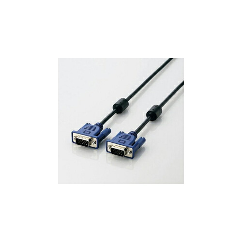 8049円 【2021A/W新作★送料無料】 5個セット エレコム RoHS準拠 D-Sub15ピン ミニ ケーブル CAC-30BK RSX5