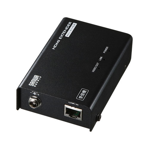 サンワサプライ HDMIエクステンダー(受信機) HDMIエクステンダーの送信機から出力された映像・音声を受信する専用受信機 sanwa supply
