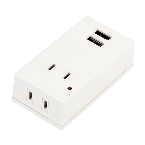 細長い切口にピタッと収まる納める調度品特集 パソコン・周辺機器-電源タップ