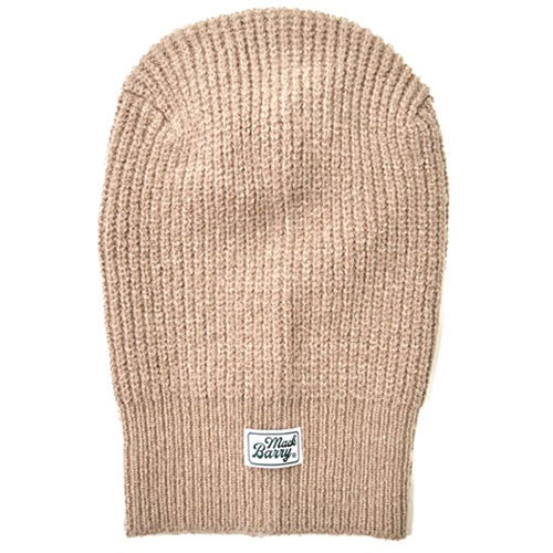 MACK BARRY マクバリー 【BEANIE(ビーニー)】 CLASSIC LABEL BALACLAVA ベージュ MCBRY71310 4,595円