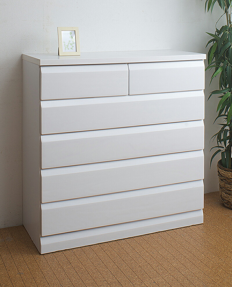 送料無料 完成品 国産 桐チェスト 98cm 5段 桐タンス 桐たんす 桐箱 衣装ケース 着物 和装収納 桐ケース 衣類収納 収納箱 浴衣 チェスト 和タンス 整理タンス 桐チェスト 日本製 ホワイト