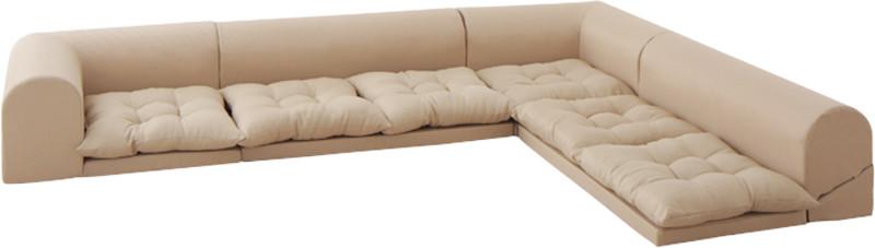 日本製 ローソファ Dタイプ フロアーソファ 3人掛け コーナーソファ L字型 ユフィ ソファー ソファ sofa ローソファー コーナーソファー カウチソファ ラブソファ 低いソファ こたつ用 3人がけ 三人掛け コンパクト カップル 1人暮らし 和室 おしゃれ 北欧 (送料無料)|ナイススタイル