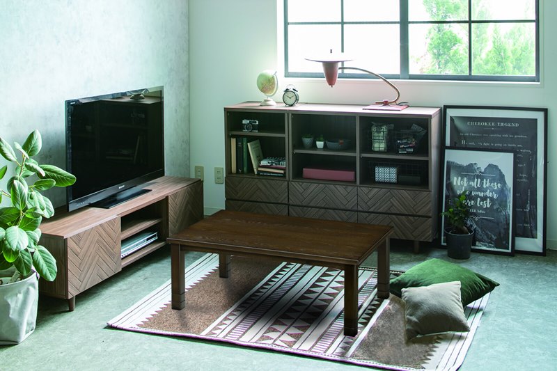 シンプルなデザインと高さ調節機能が特徴的なこたつテーブル こたつ コタツ 1タイジュ家電 季節 空調家電 コタツ 1タイジュ ナイススタイル