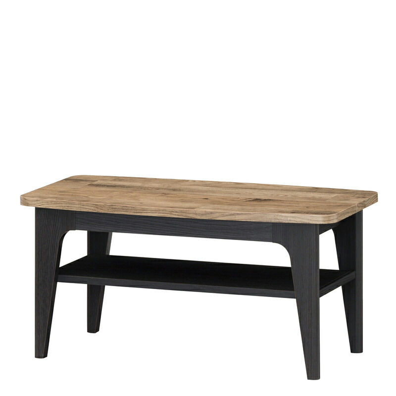 日本産 楽天市場 送料無料 ローテーブル センターテーブル カフェテーブル 古材風 ヴィンテージ リビングテーブル 棚付き収納 コーヒーテーブル 木製 かっこいい 北欧 インダストリアル 男前インテリア 西海岸 1人暮らし シンプル おしゃれ ナイススタイル 初回