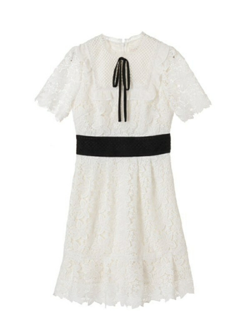 誕生日プレゼント Fashion ケミカルレースワンピース Rakuten 31 ブルー 先行予約 送料無料 ピンク ホワイト 半袖ワンピース ワンピース モード ドゥ ソン トランテアン Mode De Sons Ca6007 Spmau Ac In