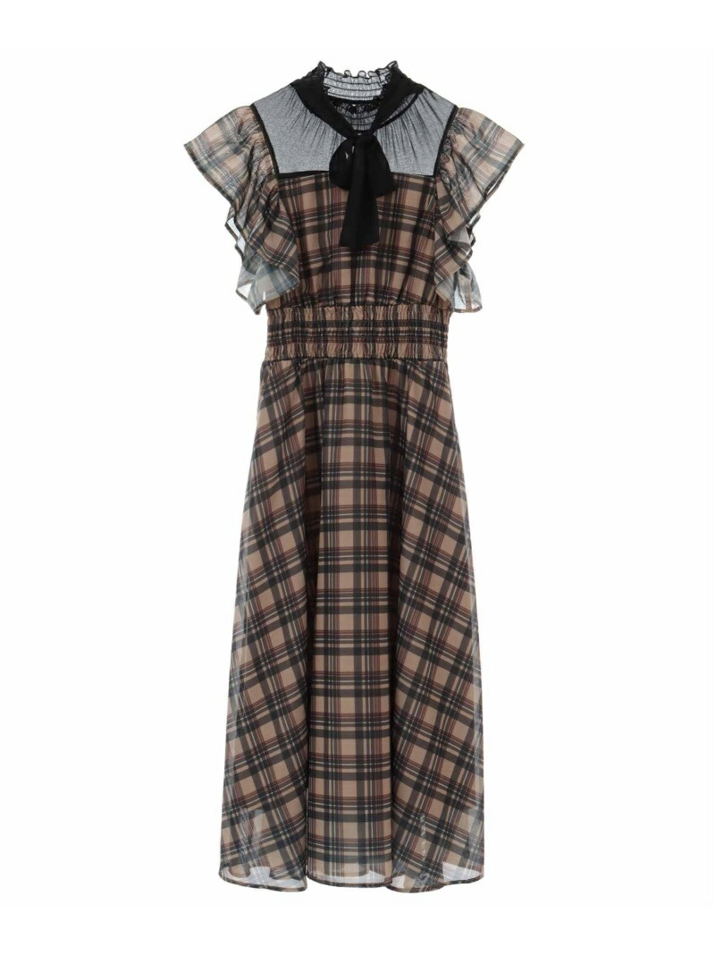 定価 シアーチェックワンピース 31 Sons De Mode トランテアン ソン ドゥ モード ワンピース ロングワンピース マキシワンピース 先行予約 送料無料 Rakuten Fashion