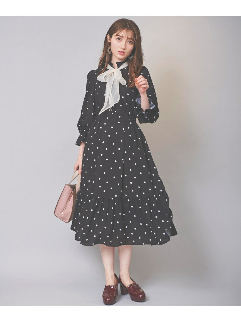 ドットプリントセットアップ 31 Sons De Mode トランテアン ソン ドゥ モード ワンピース 長袖ワンピース 先行予約 送料無料 Rakuten Fashion Butlerchimneys Com