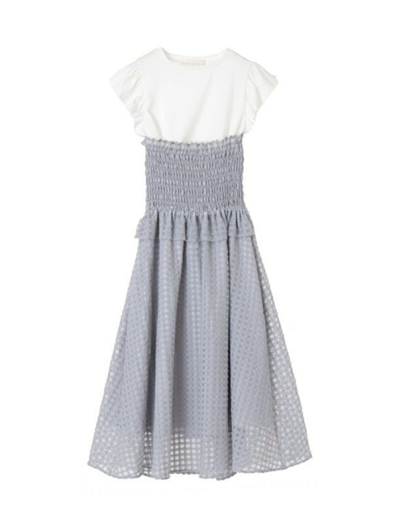 激安ブランド Tシャツ付きギンガムワンピース 31 Sons De Mode トランテアン ソン ドゥ モード ワンピース 半袖ワンピース ブルー ブラック Rakuten Fashion 期間限定送料無料 Skylines Ae