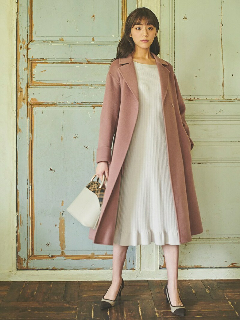 楽天市場 Rakuten Fashion Sale 30 Off リバーロングコート 31 Sons De Mode トランテアン ソン ドゥ モード コート ジャケット ロングコート ピンク ベージュ Rba E 送料無料 31 Sons De Mode