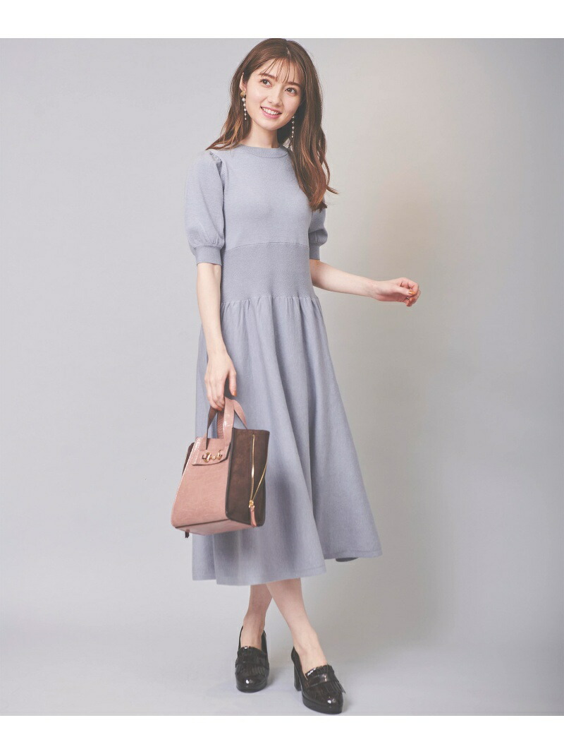 31sons Yoyaku 0628 Sons De ワンピース 31 ブラック Mode レディース トランテアン ドゥ 半袖ワンピース ワンピース Sons 31 ソン Mode モード バックレースアップニットワンピース De トランテアン ソン ドゥ モード ワンピース 半袖ワンピース ブルー ブラック