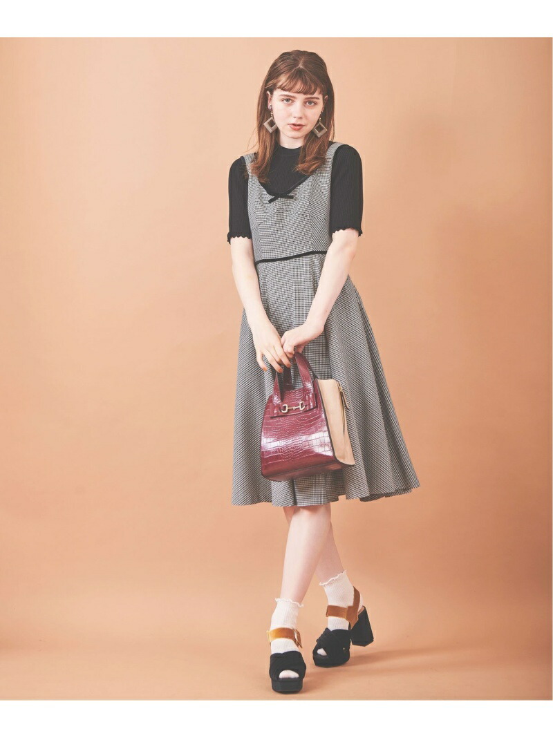 楽天市場 Sale 30 Off チェック柄フレアジャンスカ 31 Sons De Mode トランテアン ソン ドゥ モード ワンピース ワンピースその他 ブラック レッド Rba E 送料無料 Rakuten Fashion 31 Sons De Mode