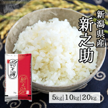 新潟県産 新之助 5kg 10kg 20kg 令和 7年産 ｜ 送料無料 ミツハシライス 一般米 精米 白米 国産 国内産 新潟県 しんのすけ 人気 おすすめ 美味しい おいしい 定番 5キロ 10キロ 20キロ 粘り 旨み あっさり コンビニ受取対応 幸浦