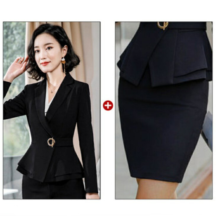 みたんと タグ付き 大きいサイズ セットアップ ジャケット スカート