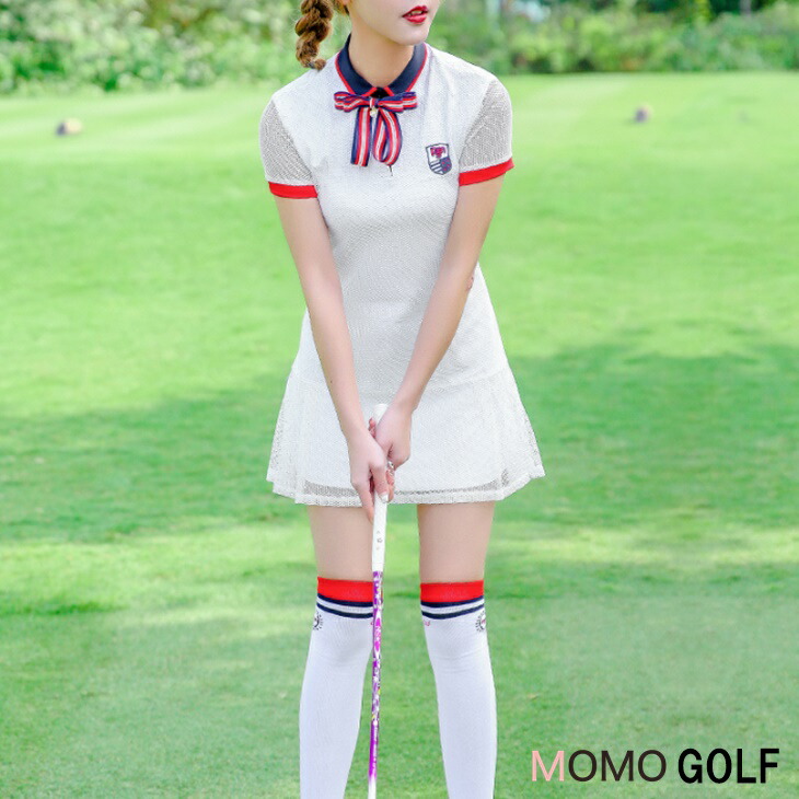 大きめサイズレディースゴルフウエア 半袖プリーツスカートワンピース スリムゴルフウエア カジュアルゴルフウエア ゴルフ女子 レディースゴルフファッション 大人ゴルフウエア 大人ゴルフファッション 大人ゴルフコーデ アラサーゴルフコーデ 春夏ゴルフウエア|大人カジュアル&ゴルフ MOMO