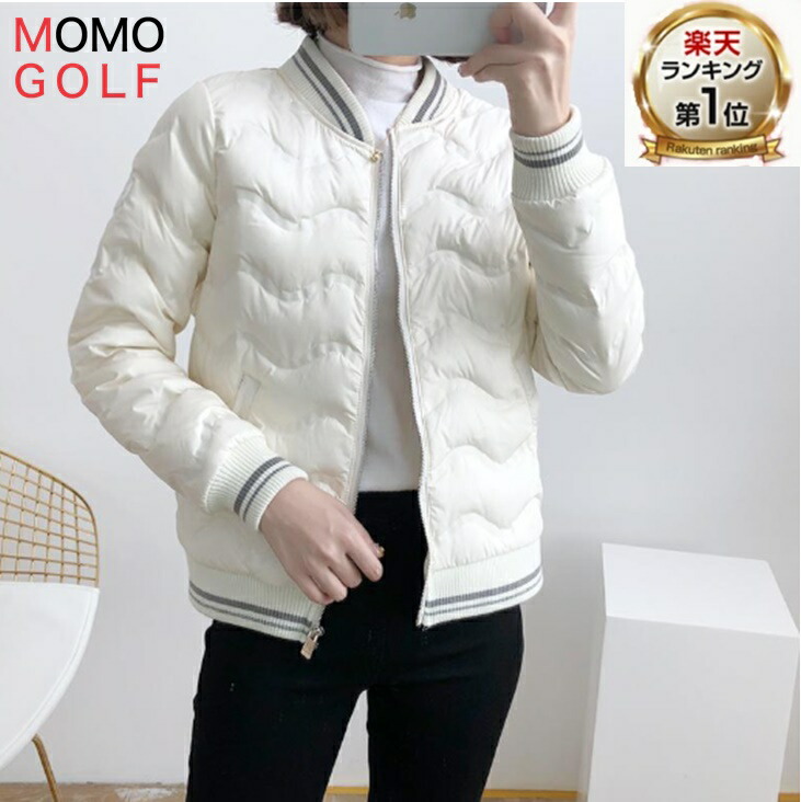 楽天市場】レディース ゴルフウエア キルティングブルゾン ジャケット