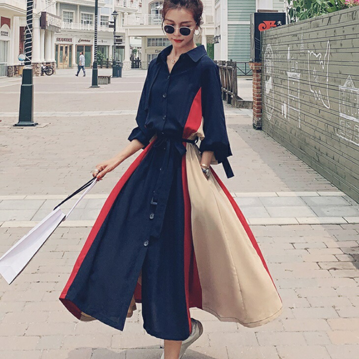 大人ワンピースコートコート 鮮やかカラーコート 大人コート オーバーコート 大人コーデ お出かけコート 30代ファッション 40代ファッション アラサーファッション アラサーコーデ アラフォーファッション アラフォーコーデ ママコーデ 韓国コーデins｜大人カジュアル＆ゴルフ MOMO