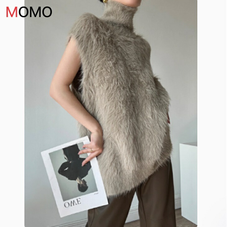 楽天市場】anuke アンヌーク Eco Fur Vest レディース アウター ベスト