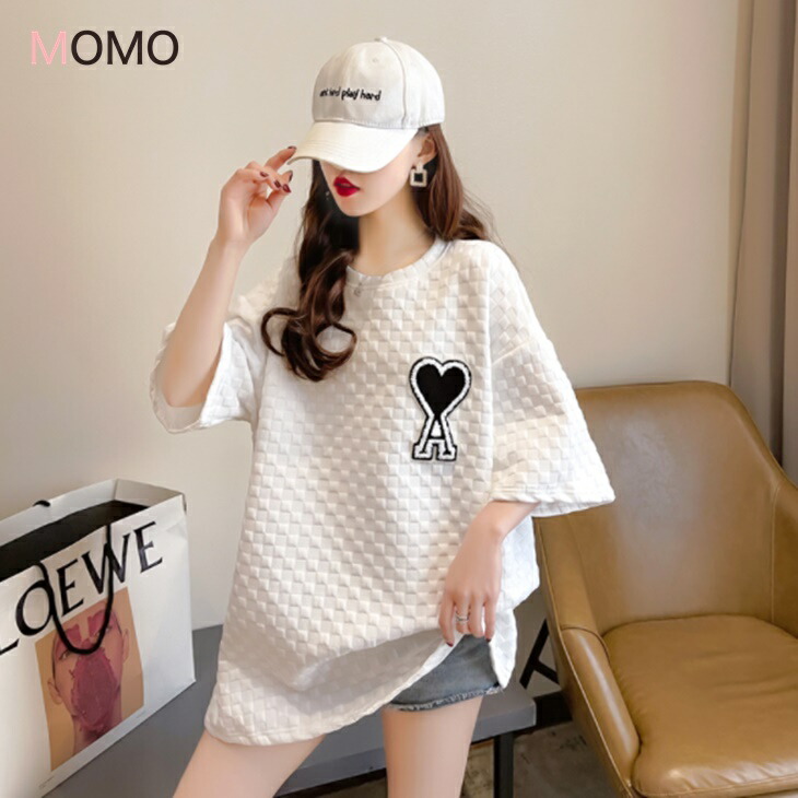 楽天市場】大き目ルーズシャツ プリントシャツ ざっくりTシャツ