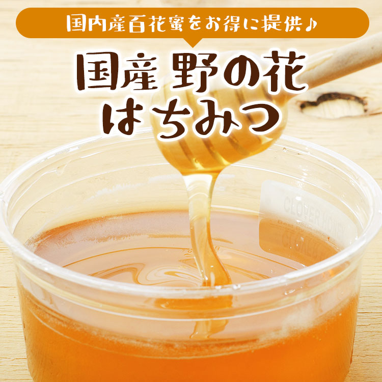 楽天市場 国産 野の花蜂蜜 160g みつばちの郷