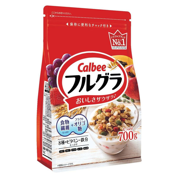 楽天市場】カルビー フルグラ ブラックサンダー味 550g×6袋賞味