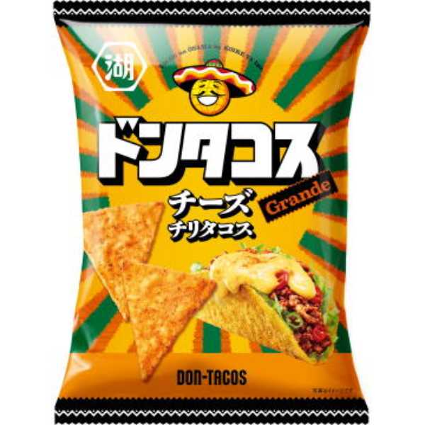 楽天市場】大阪京菓 ZRxコイケヤ 57G ドンタコスチーズチリタコス