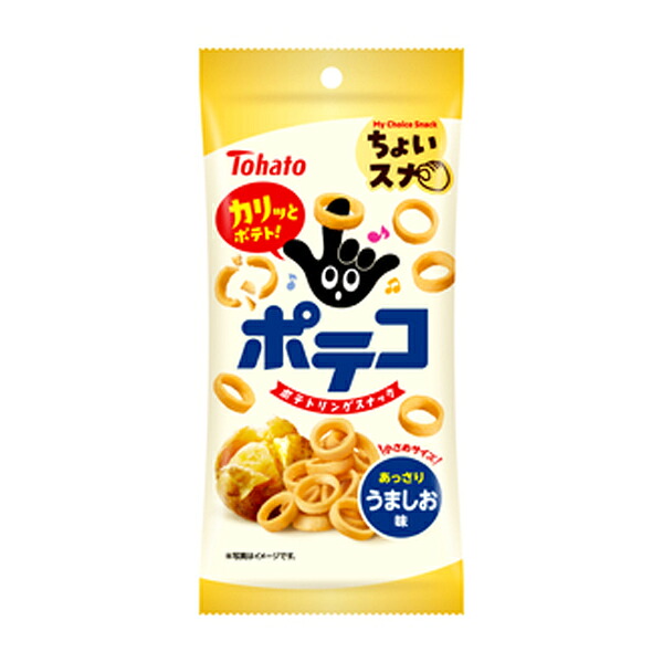 東ハト ちょいスナ ポテコ うましお味 40g 48コ入り 2026/04/13発売 (4901940117468c)