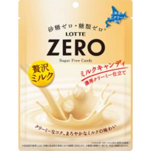 ロッテ ゼロミルクキャンディ（袋） 50g 72コ入り 2026/03/03発売 (4903333233205c)