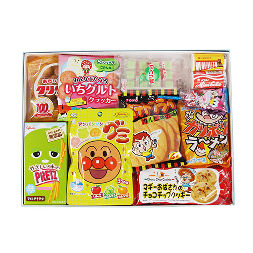 楽天市場 お菓子 詰め合わせ 全国送料無料 こどもが喜ぶ駄菓子プチギフトセット 13種 計14コ メール便 Omtmb5963g さんきゅーマーチ