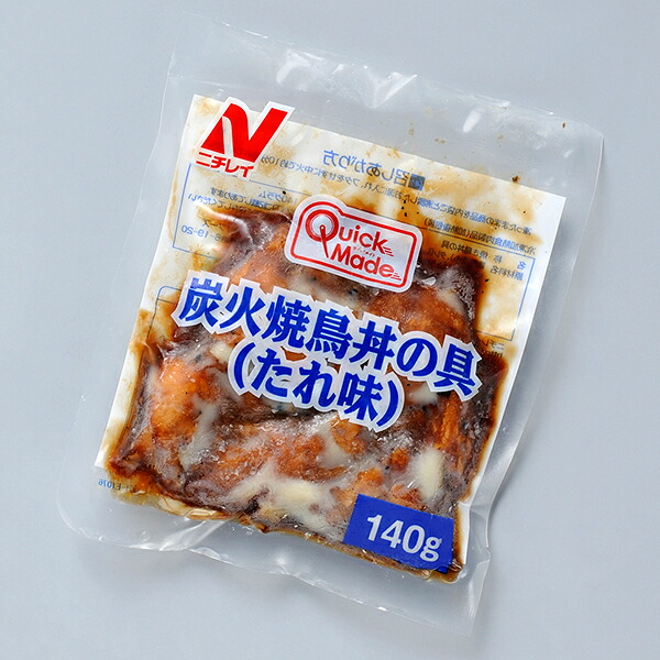 (地域限定送料無料) ニチレイフーズ 新ＱＭ炭火焼鳥丼の具（たれ味）140g 30コ入り(冷凍)(260300876ck)｜さんきゅーマーチ