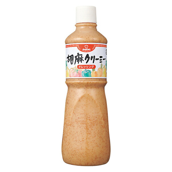 (地域限定送料無料)業務用 (単品) ロイヤルシェフ 胡麻クリーミードレッシング 1L 4袋(計4本)(常温)(740182000sx4)