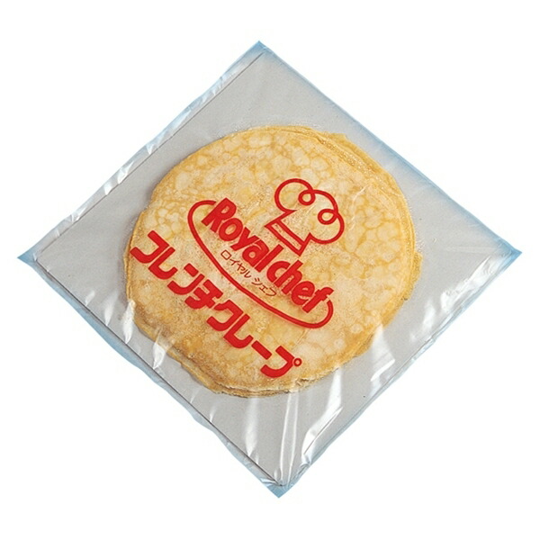 楽天市場 地域限定送料無料 業務用 単品 ロイヤルシェフ フレンチクレープ 10枚 5個 2袋 計10個 冷凍 768018000sx2k さんきゅーマーチ