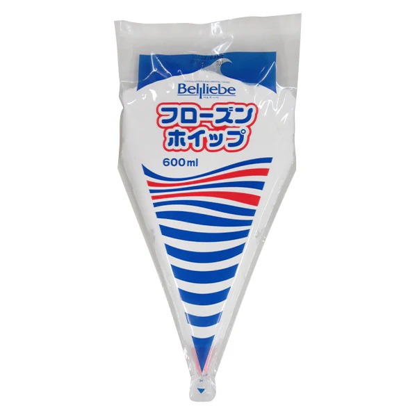 業務用 ベルリーベ フローズンホイップ(口金付) 冷凍 600ML (295295000)