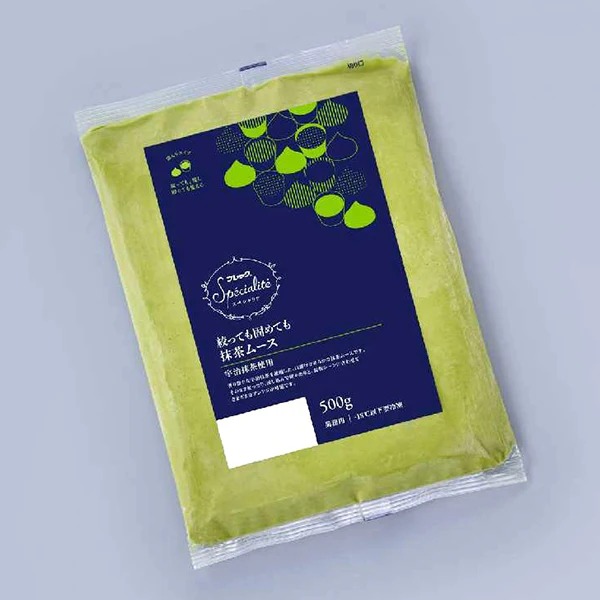 業務用 フレック 絞っても固めても抹茶ムース(宇治抹茶使用)500g (590026280)