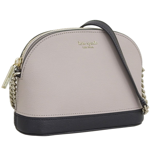 ケイトスペードニューヨーク ショルダーバッグ レディース 御徒面子 ベージュ 黒いこと 逃げ道 kate spade new york sylvia small dome crossbody pwru7251-182