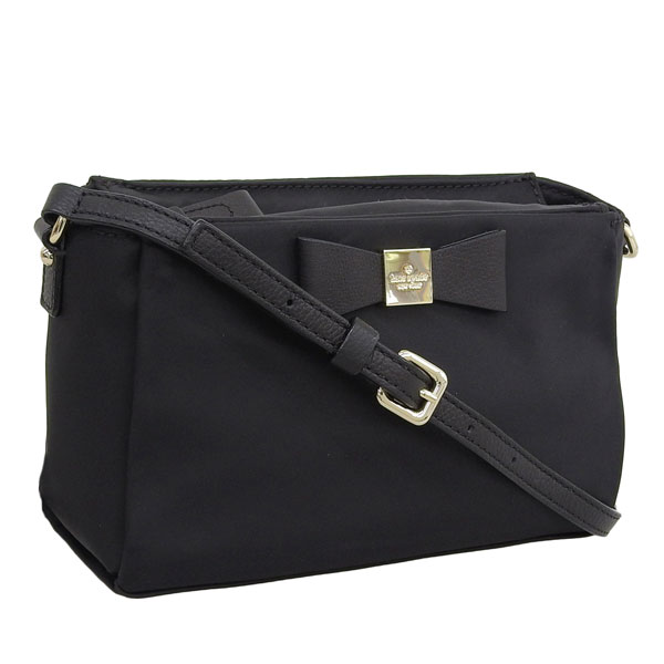 ケイトスペードニューヨーク ショルダーバッグ レディース バッグ ブラック アウトレット kate spade new york renny drive nylon sienna pxru5687-001