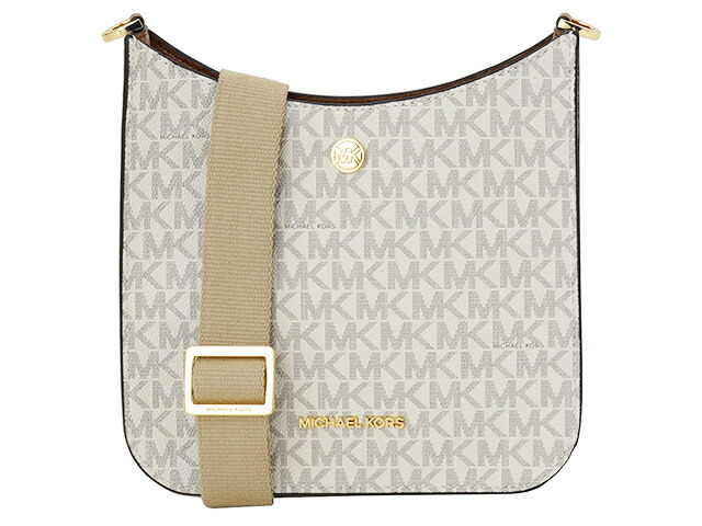 マイケルコース ショルダーバッグ アウトレット ホワイト シグネチャー MICHAEL KORS 35s1g7bm1b-vanilla