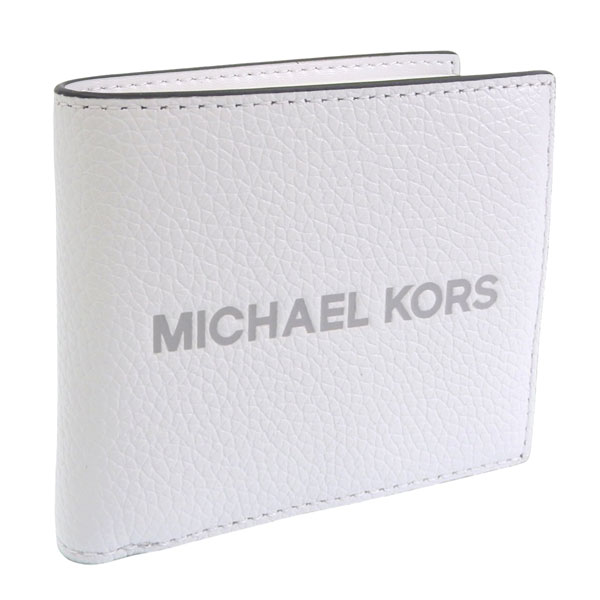 マイケルコース 財布 メンズ 二つ折り財布 アウトレット レザー ホワイト クーパー バイフォールドウォレット COOPER BILLFOLD W COIN PKT 36S4LCOF3I-BRIWHT MICHAEL KORS 36s4lcof3i-briwht