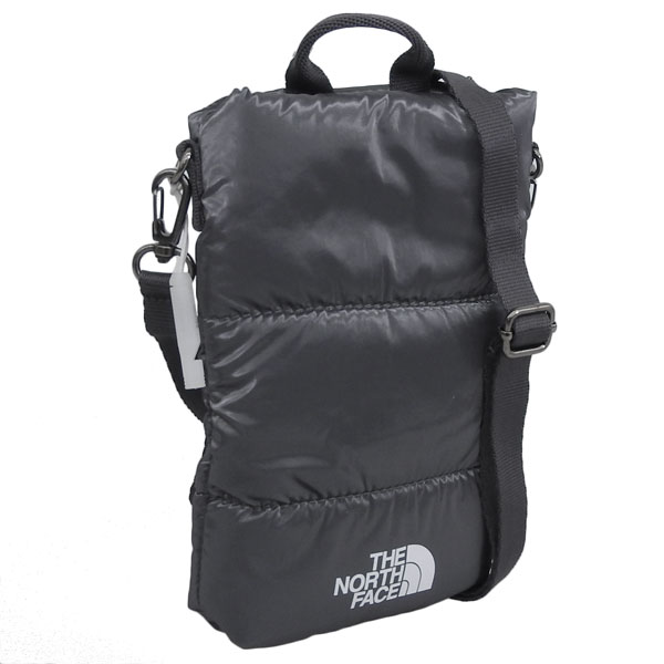 ザ・ノース・フェイス THE NORTH FACE PADDING CROSS BAG MINI ショルダー バッグ メンズ レディース シルバーグレー（ブラック） nn2pq56s-svg