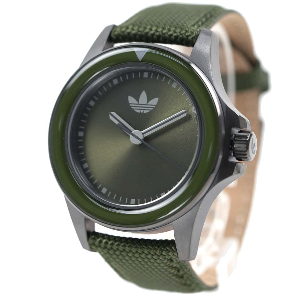 アディダス 腕時計 メンズ レディース ユニセックス グリーン EXPRESSION ONE adidas AOFH23017